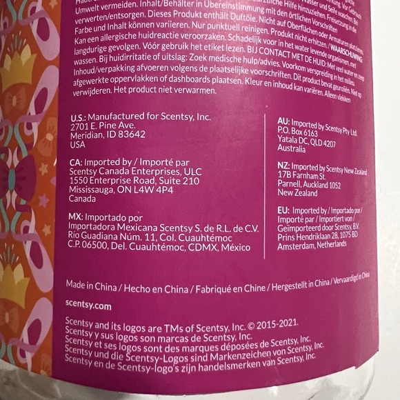 Scentsy Buddy Clip - Allegra the Elephant - Scented with‎ "Sugar" - Picture 9 of 10